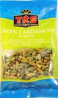 GREEN CARDAMOM 50G TRS